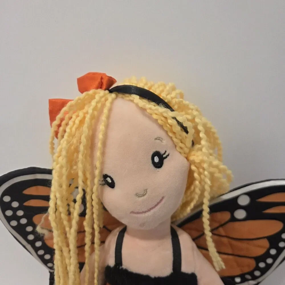 Butterfly Princess 16” Plush Vintage The Petting Zoo Stuffed Animal Doll Rare